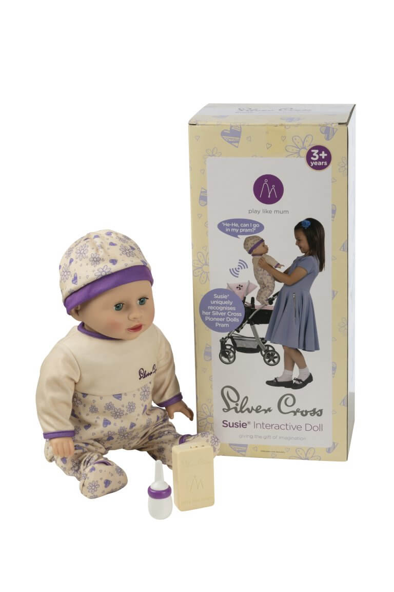 Silver Cross Susie Interactive Doll from Play Like Mum