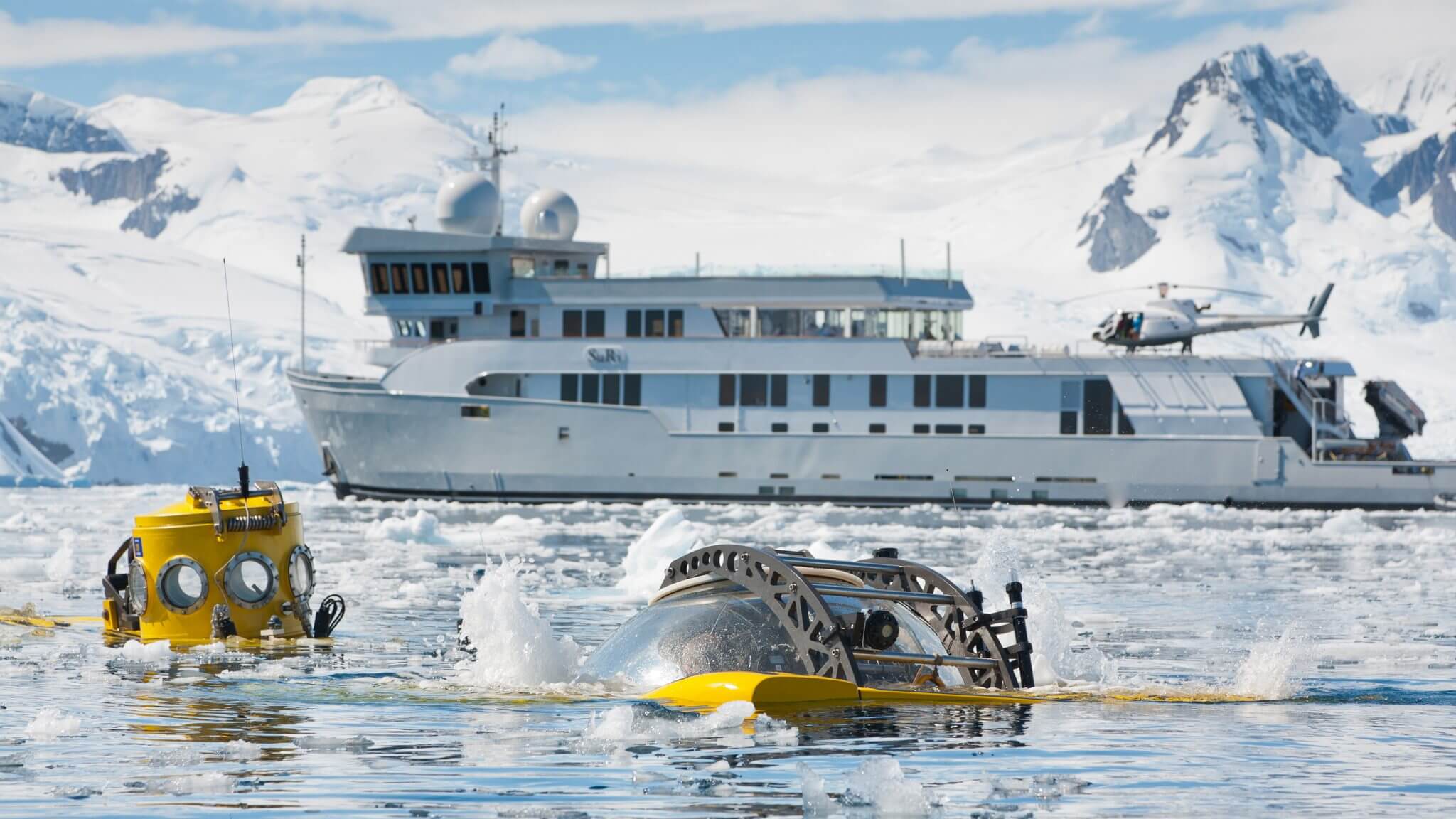 Antarctica - submerging into the unknown