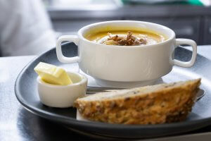 ROASTED CARROT & CARDAMOM SOUP