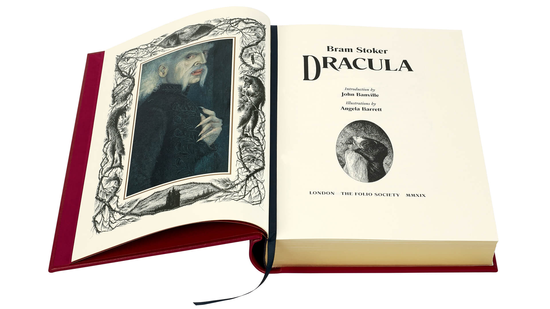 Dracula book inside