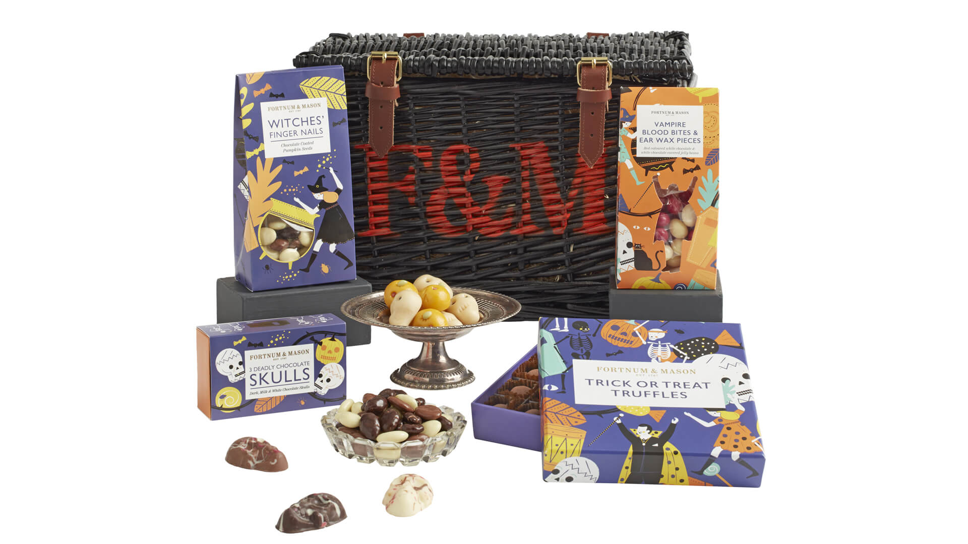 Fortnum & Mason The Wicked Wicker Halloween Hamper