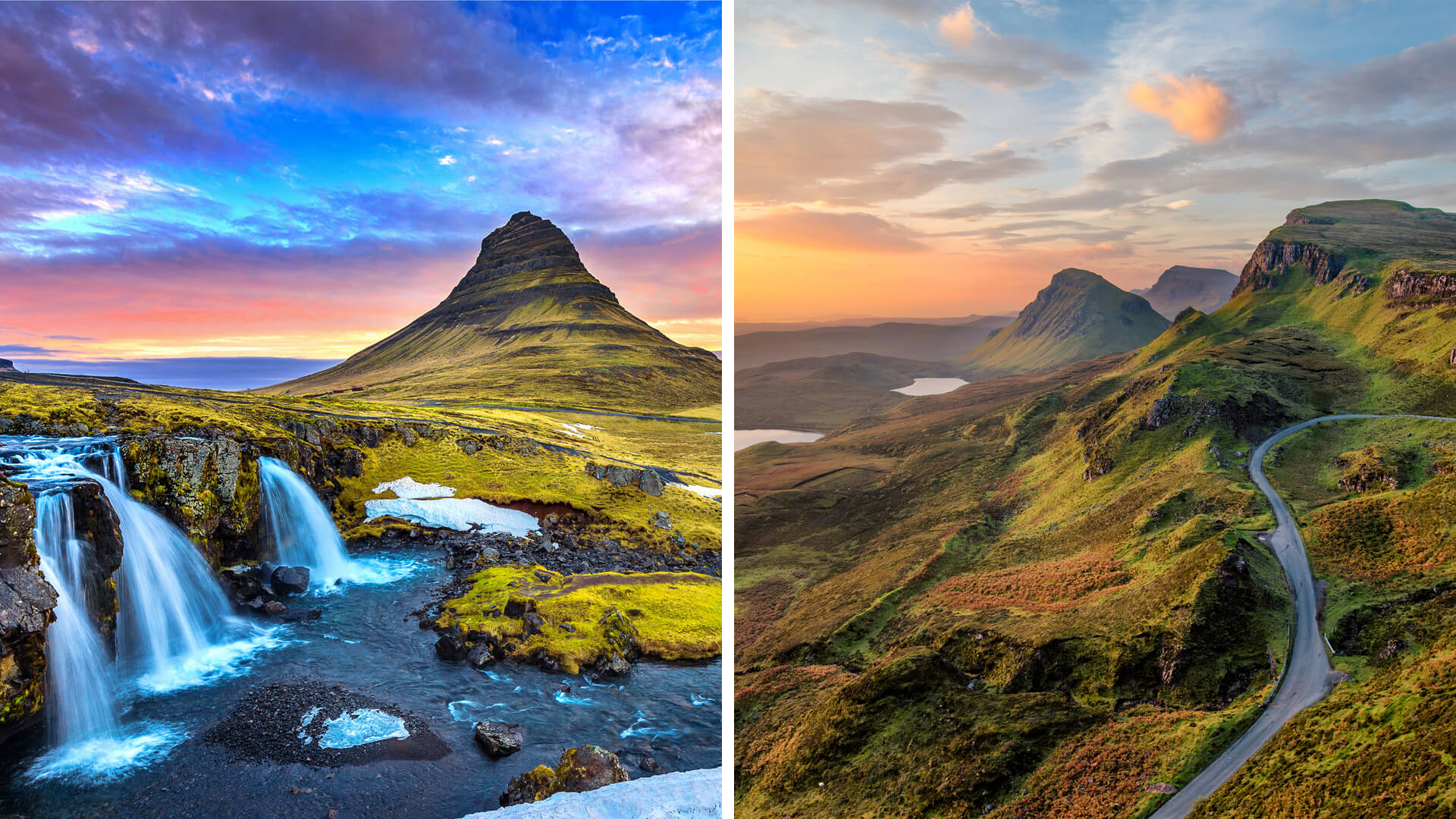 Icelandic Ring Road vs. Scottish Highlands and Isle of Skye