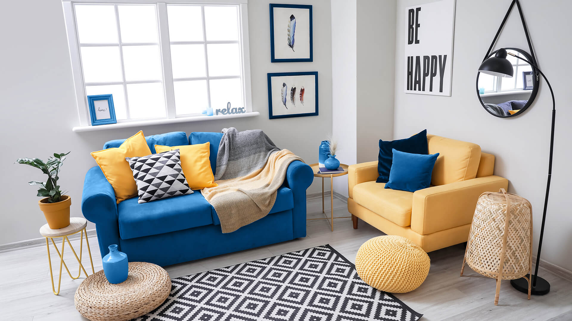 colourful interior
