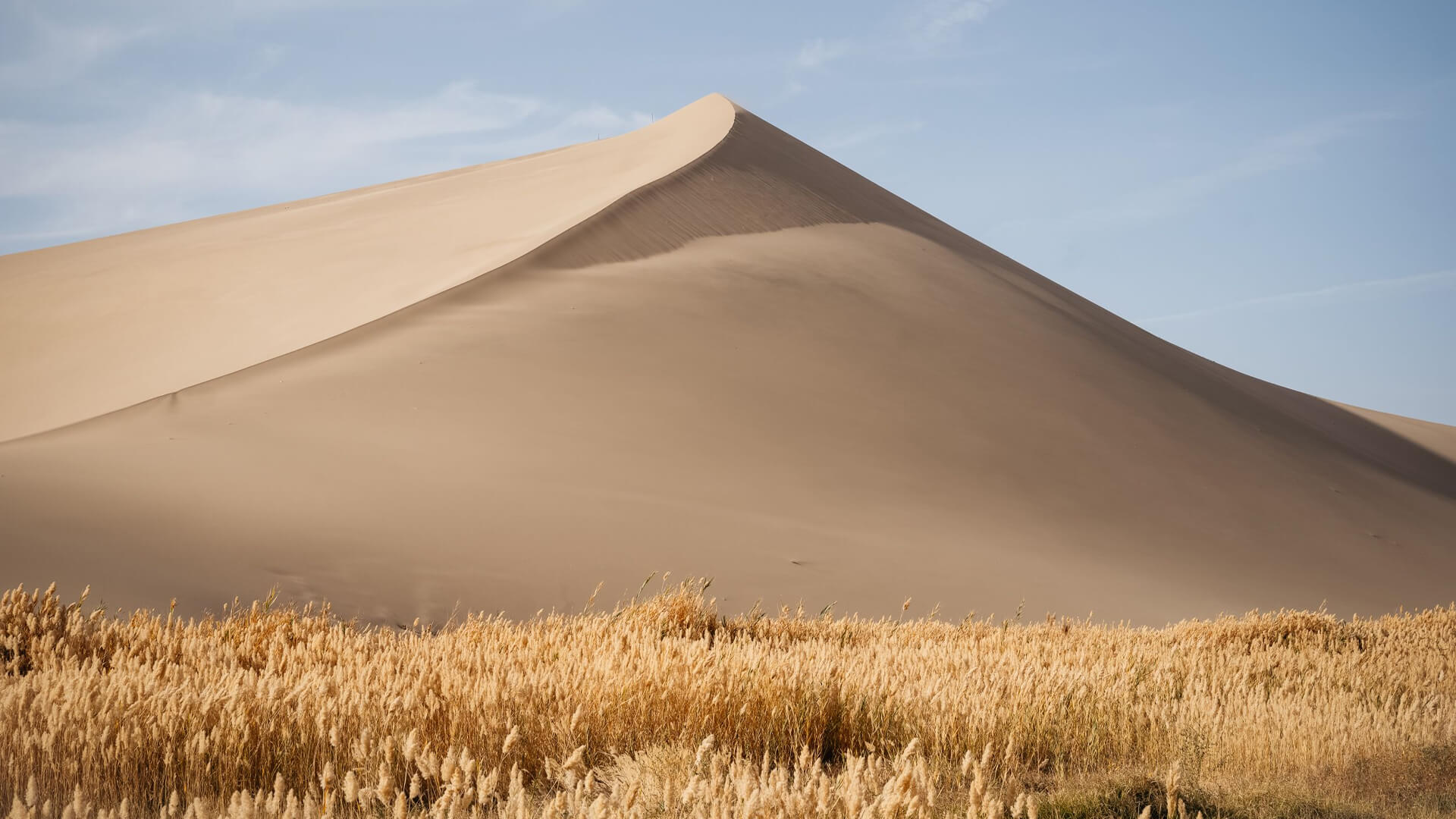 The Gobi Desert at Dunhuang, Central China