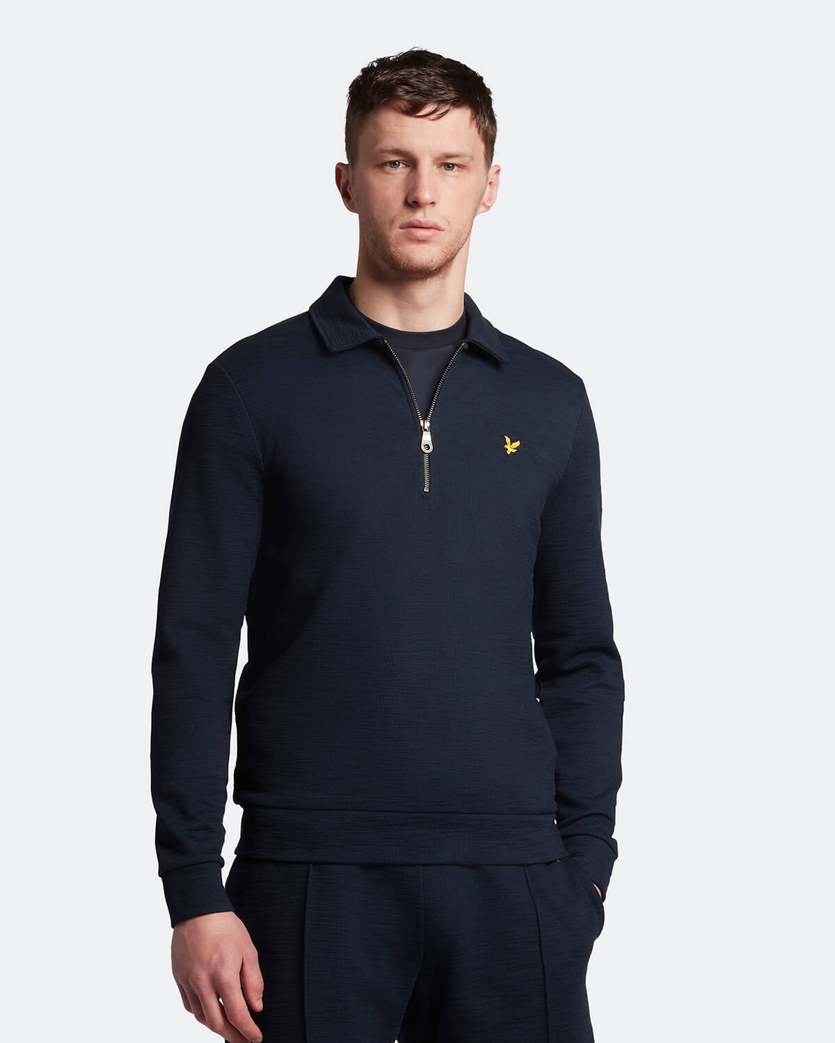 Lyle & Scott - Twinset LS Polo - Dark Navy - £65.00