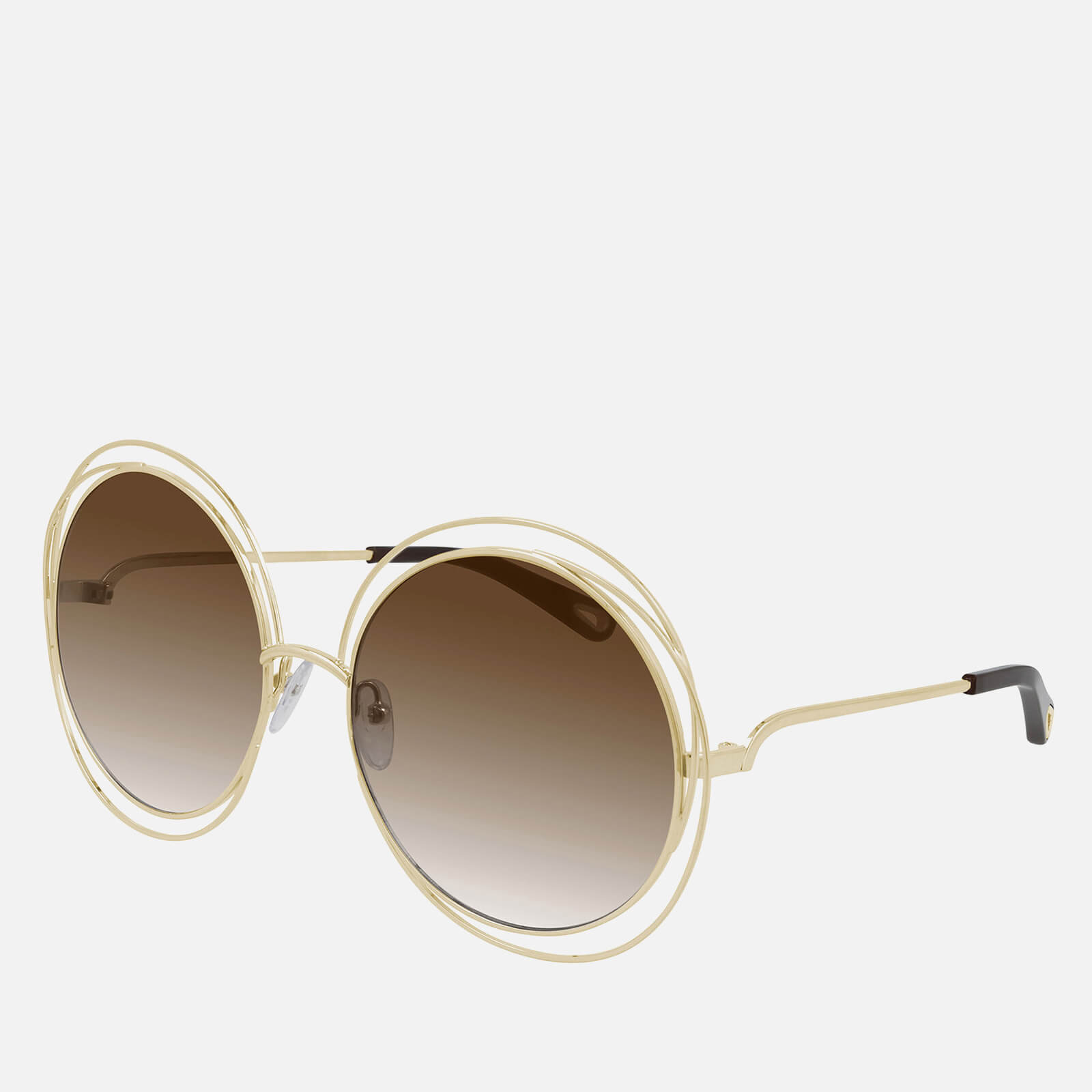 Chloé Women's Carlina Oversized Round Sunglasses