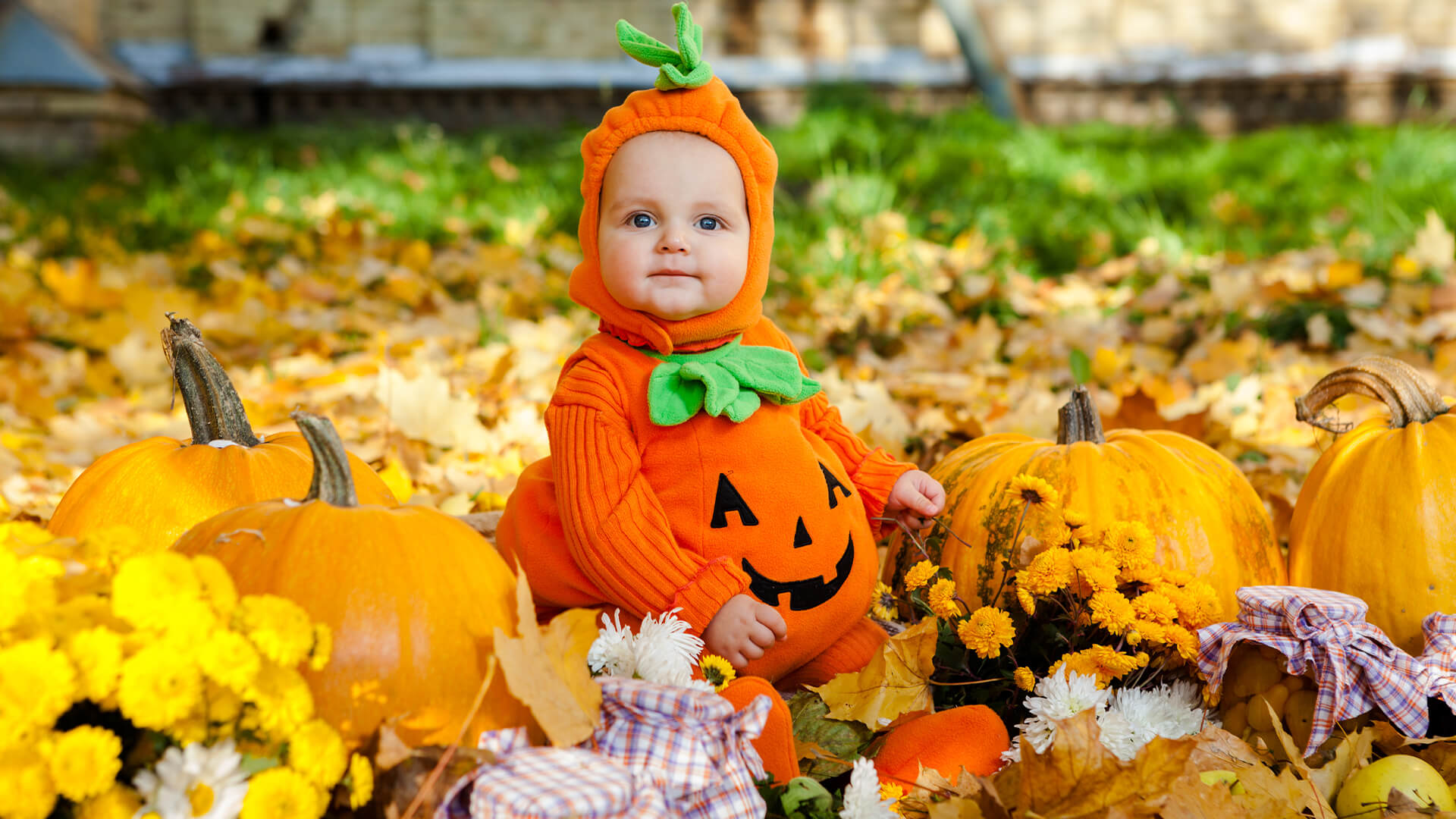 Baby Pumpkin Costume