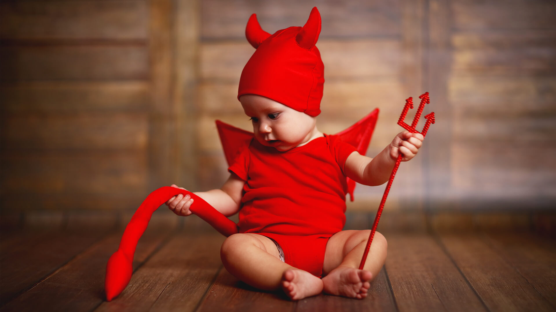 Baby devil costume