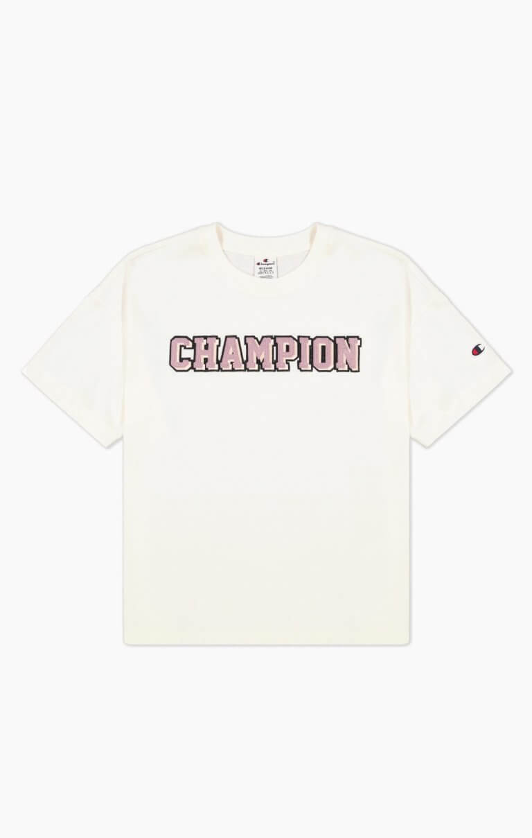 Champion - Big Bookstore Logo Boxy T-Shirt - £34.00 (115450_YS084)