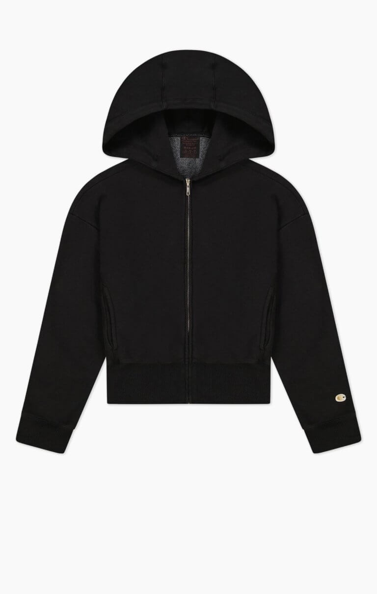 Champion - Reverse Tailor Weave Tailored Hooded Full Zip Sweatshirt - £95.00 (115646_KK001)