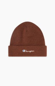 Champion - Script Logo Recycled Yarn Beanie Hat - £30.00