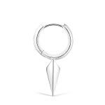 Copy of Hoop_8_Long_Single_FacetMetalSpike_White-Gold#2