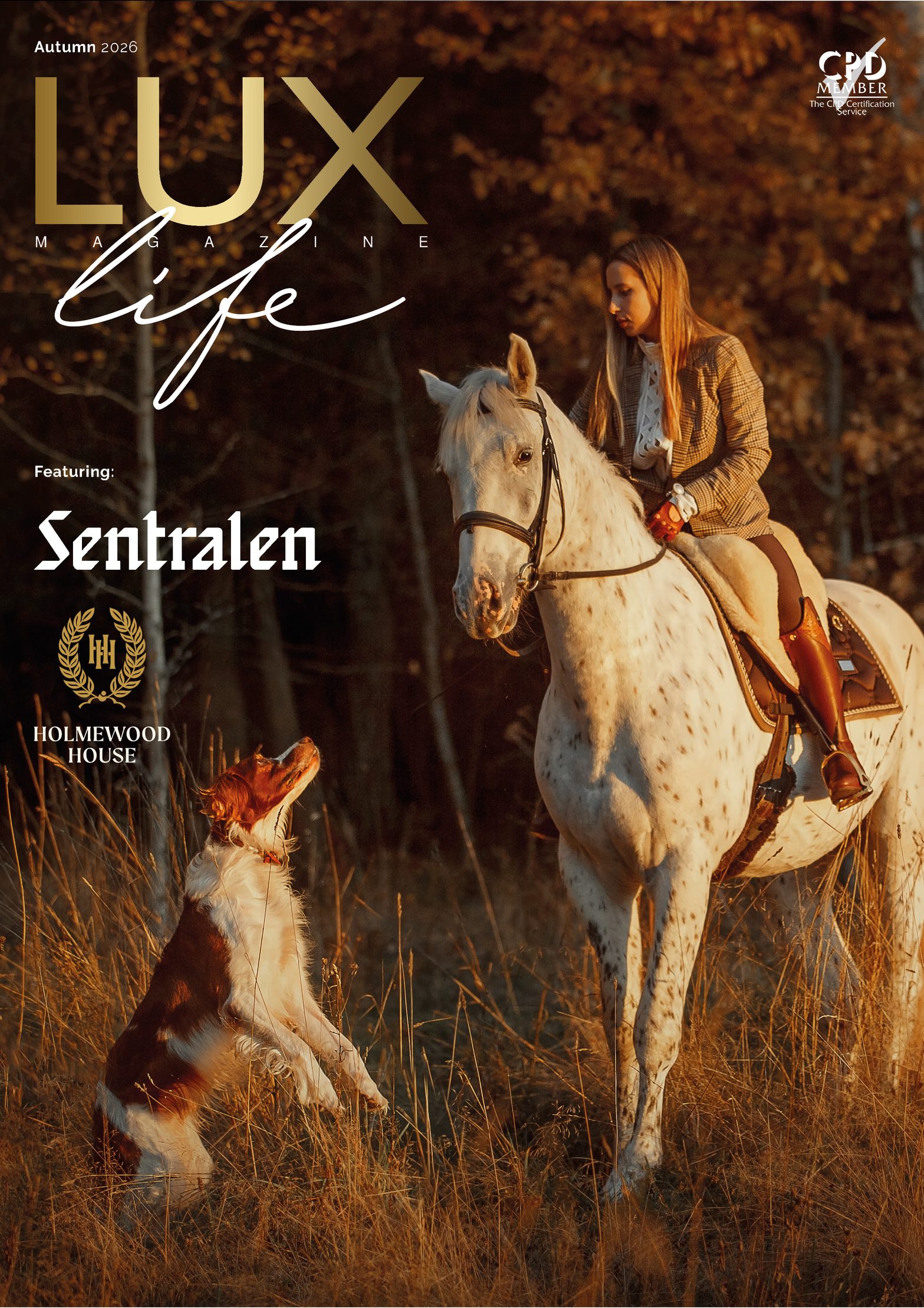 Magazine front cover - hero banner