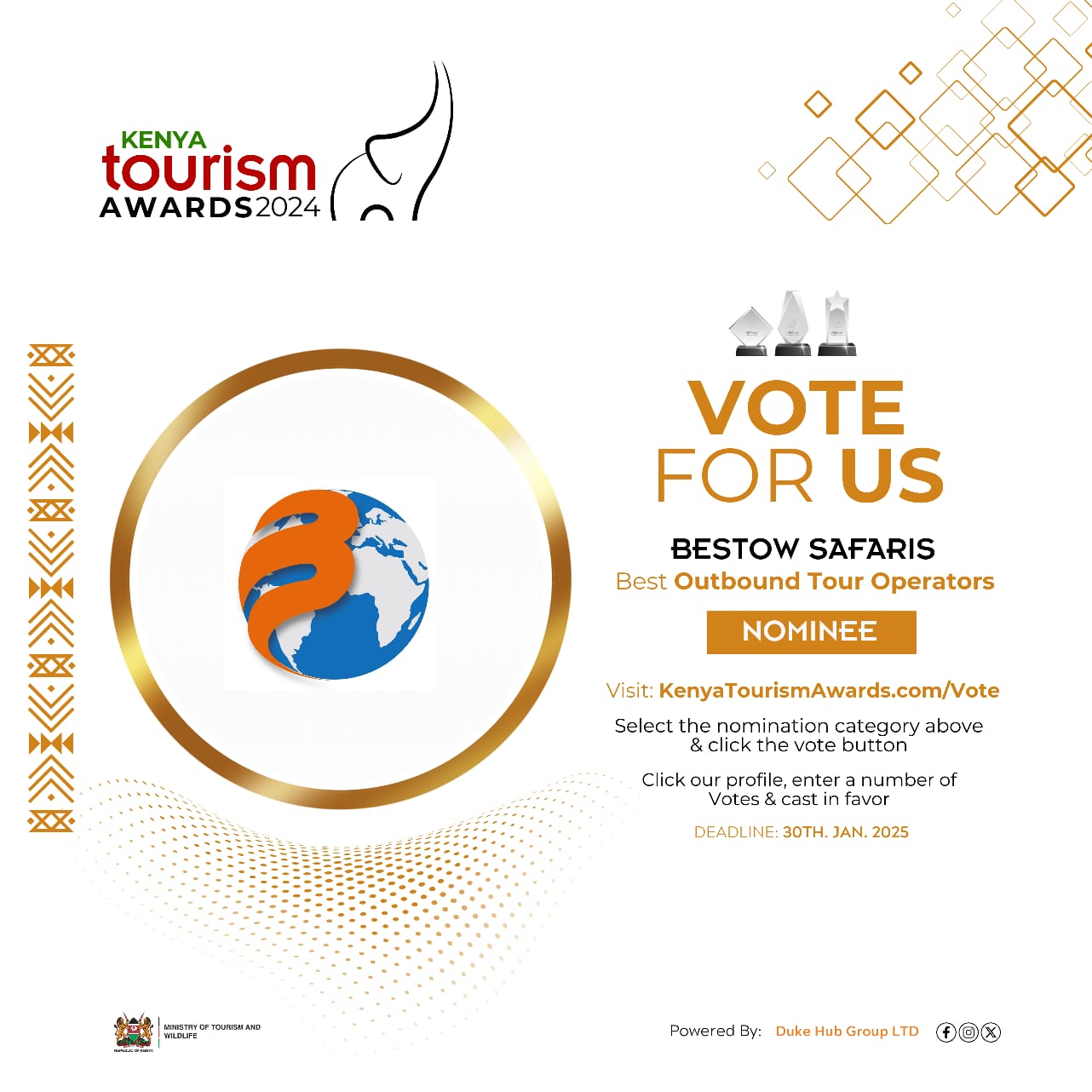 Winner small image - Bestow Safaris