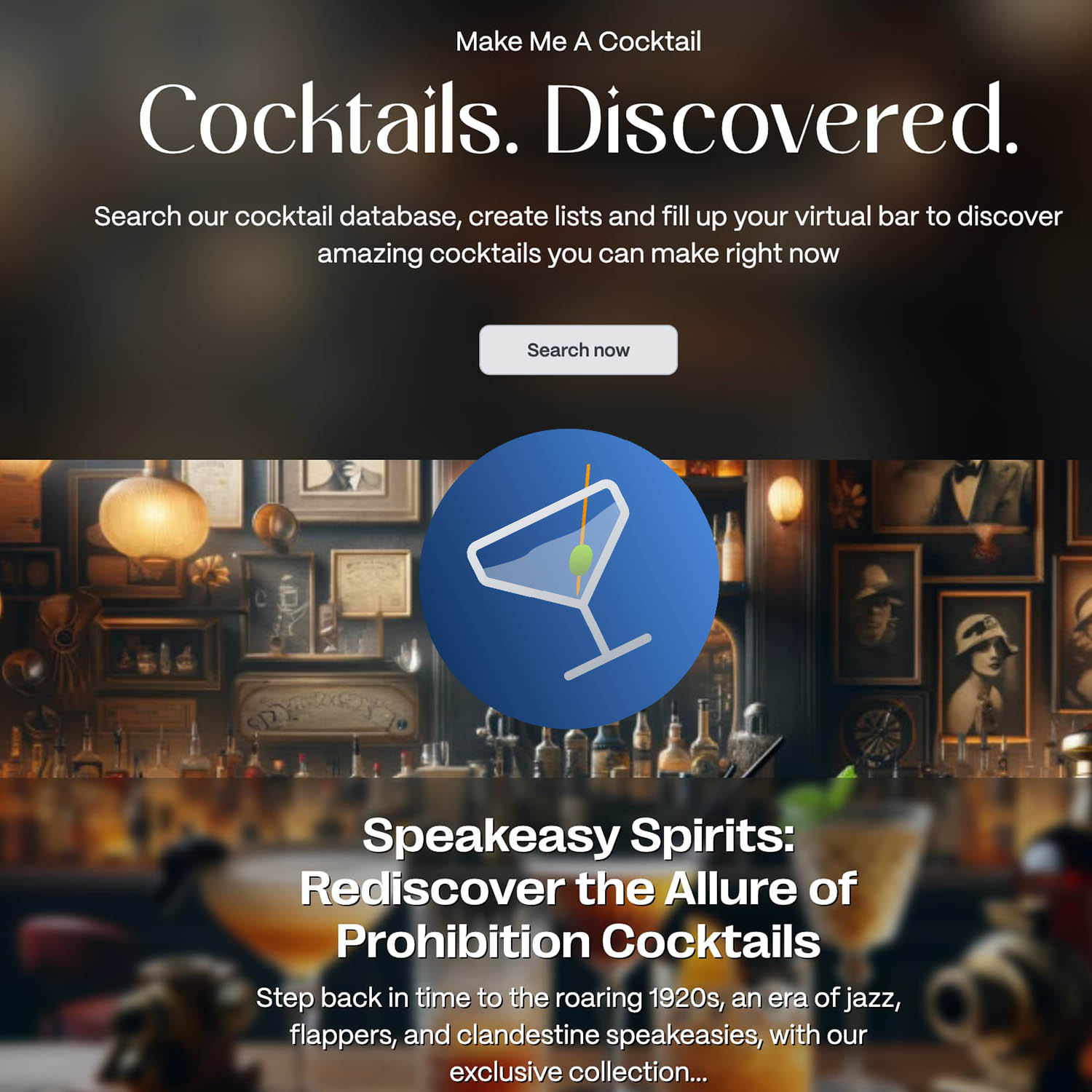 Winner small image - Make Me A Cocktail