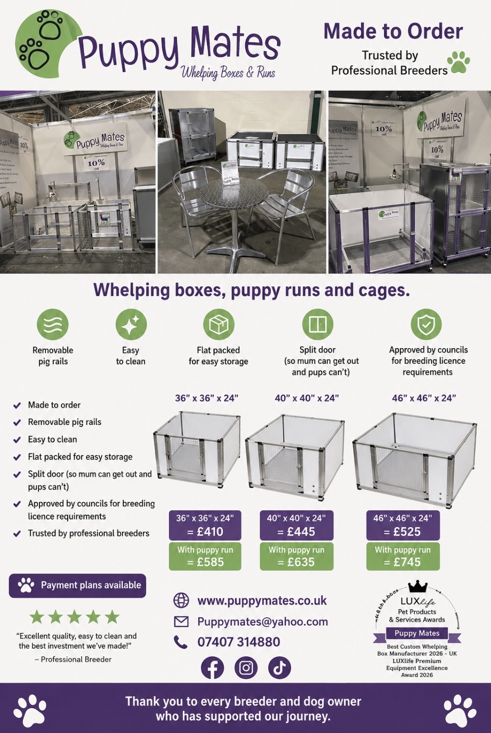 Winner small image - Puppy Mates